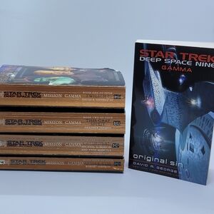 Star Trek Deep Space Nine Mission Gamma 1st Edition Complete Set